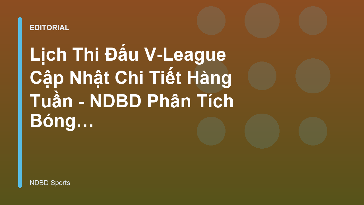 Cầu thủ thi đấu tại giải V-League
